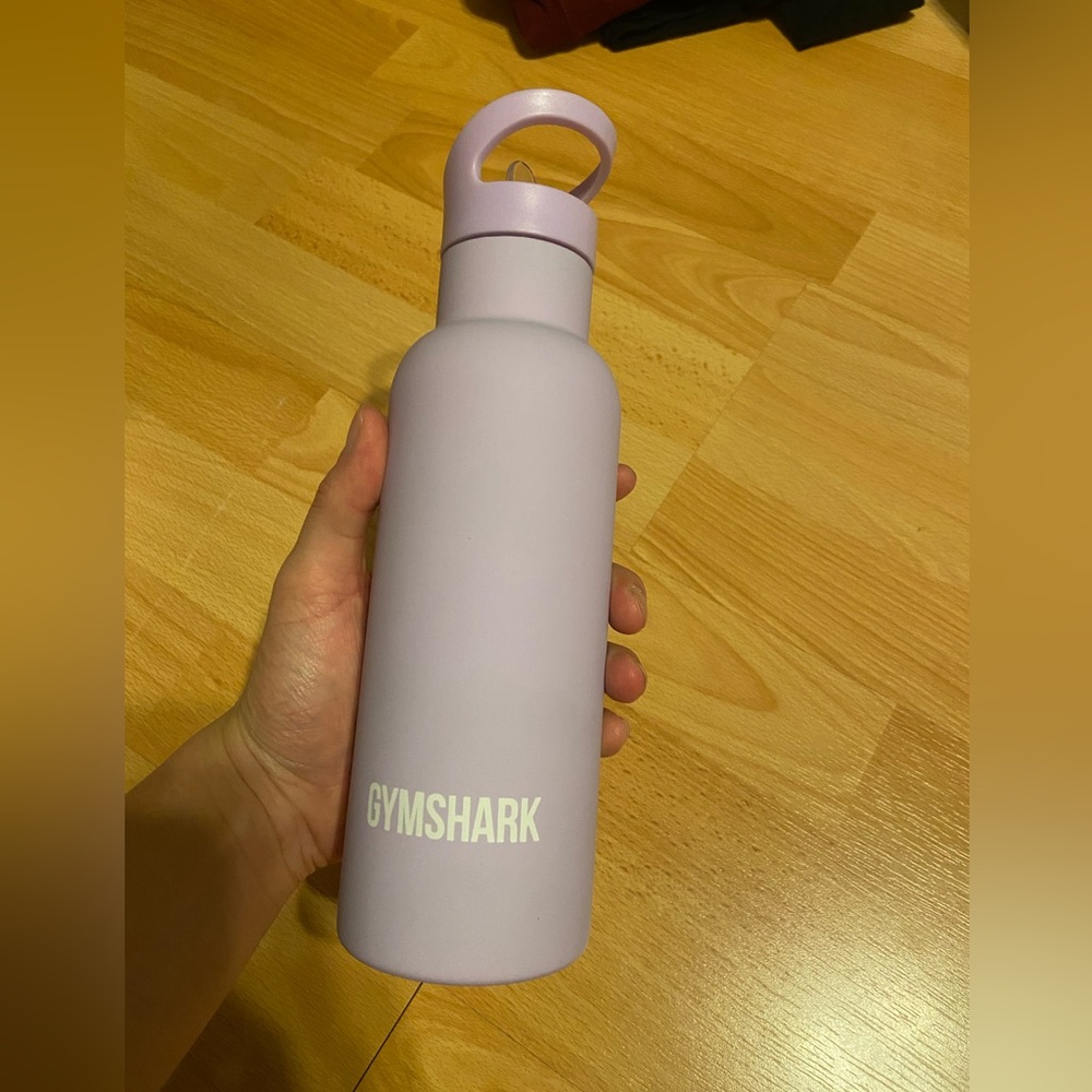 Brand new Insulated purple gymshark straw water bottle
